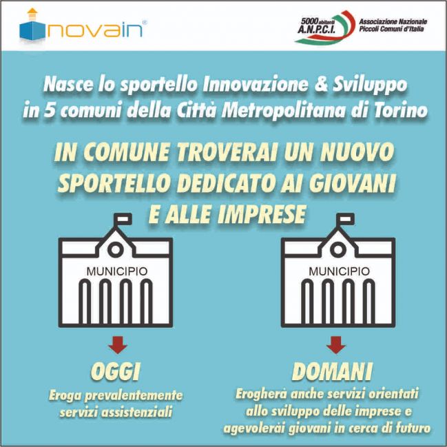 SPORTELLO INNOVAZIONE &amp; SVILUPPO PER I PICCOLI COMUNI